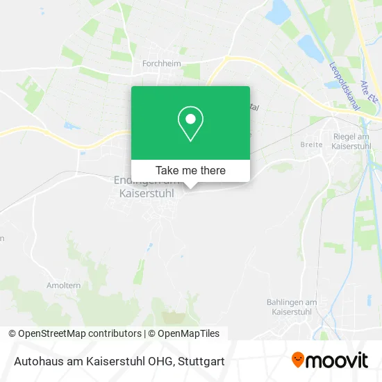 Карта Autohaus am Kaiserstuhl OHG