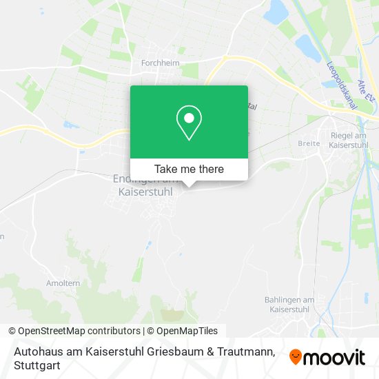 Карта Autohaus am Kaiserstuhl Griesbaum & Trautmann