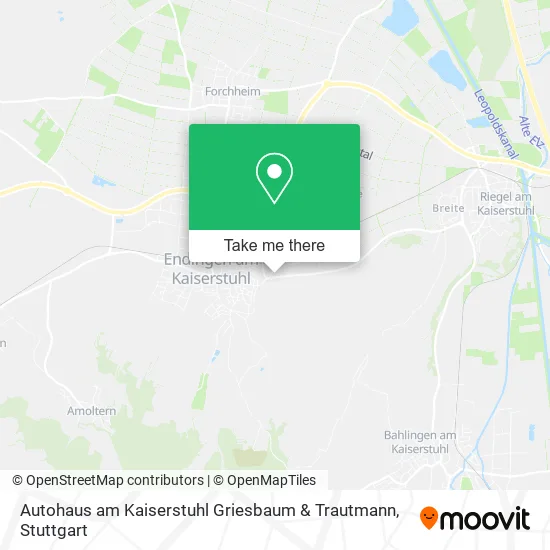 Карта Autohaus am Kaiserstuhl Griesbaum & Trautmann