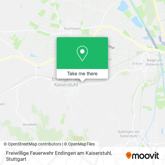 Карта Freiwillige Feuerwehr Endingen am Kaiserstuhl