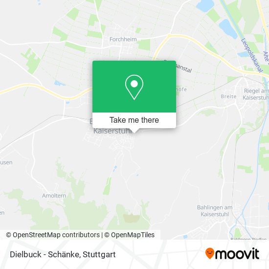 Dielbuck - Schänke map