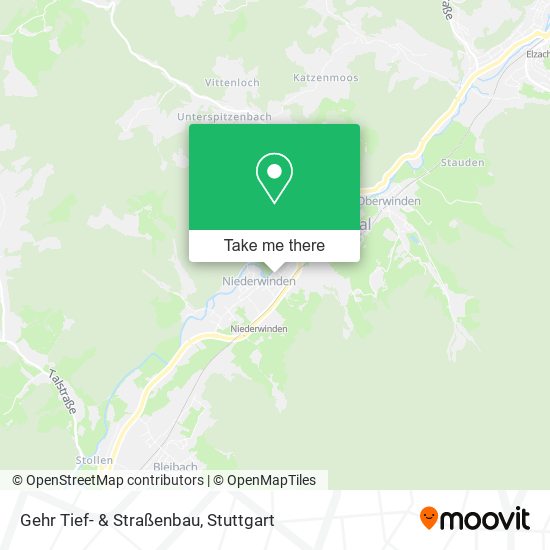 Gehr Tief- & Straßenbau map