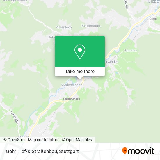 Gehr Tief-& Straßenbau map