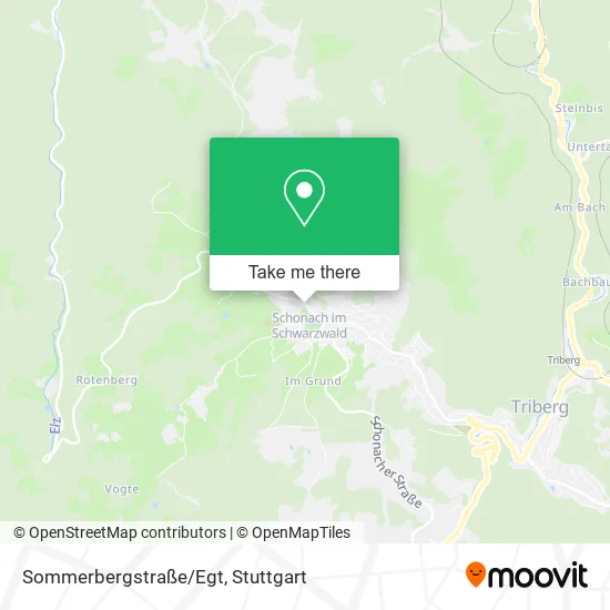 Карта Sommerbergstraße/Egt