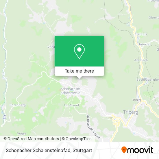 Schonacher Schalensteinpfad map