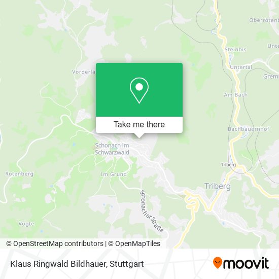 Klaus Ringwald Bildhauer map