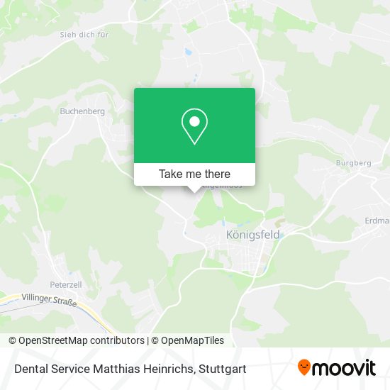 Карта Dental Service Matthias Heinrichs