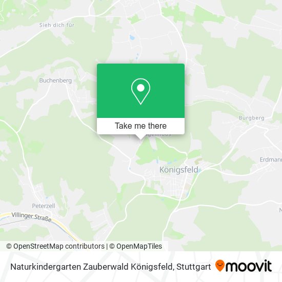 Naturkindergarten Zauberwald Königsfeld map