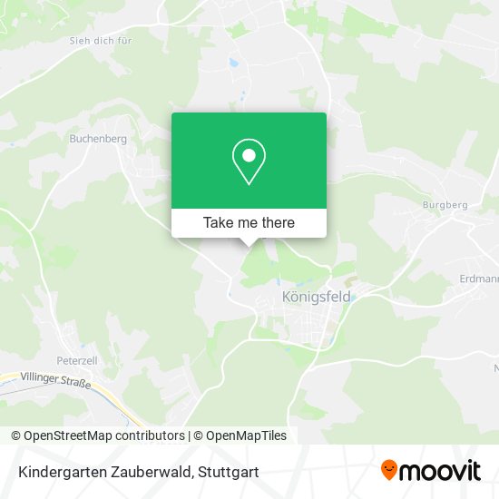 Kindergarten Zauberwald map