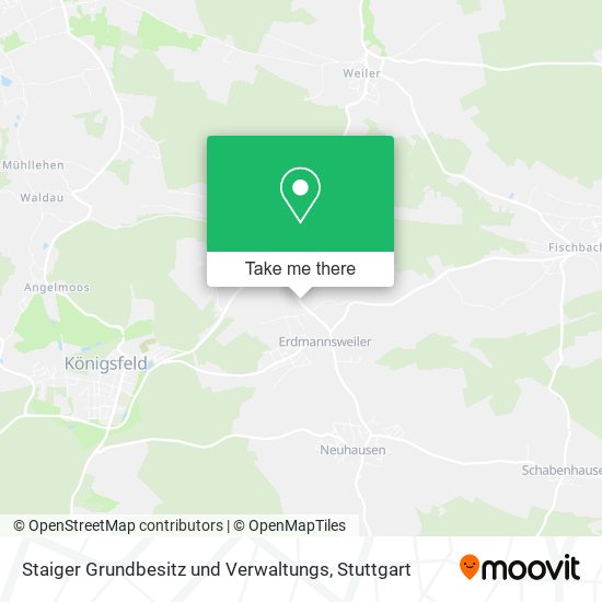 Staiger Grundbesitz und Verwaltungs map