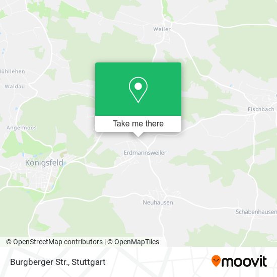 Burgberger Str. map