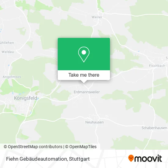 Карта Fiehn Gebäudeautomation