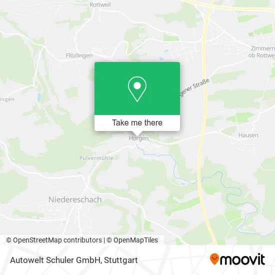 Карта Autowelt Schuler GmbH