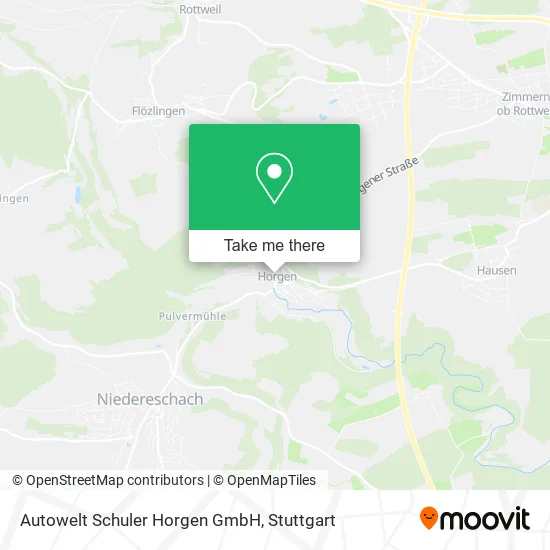 Карта Autowelt Schuler Horgen GmbH