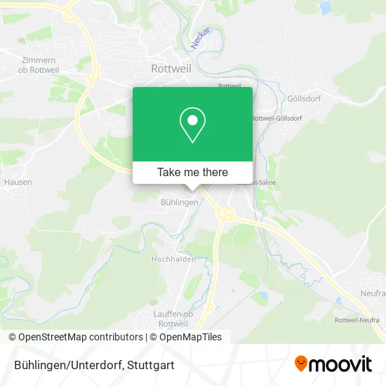 Карта Bühlingen/Unterdorf