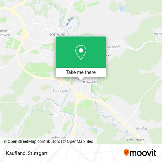 Kaufland map