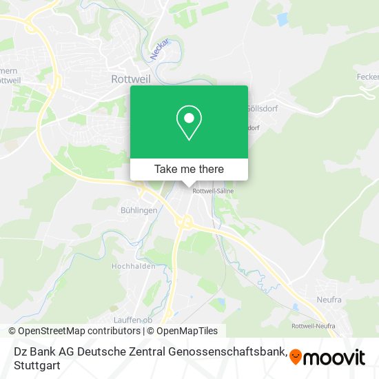 Dz Bank AG Deutsche Zentral Genossenschaftsbank map