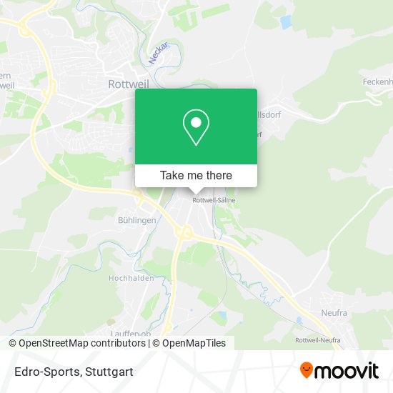 Edro-Sports map