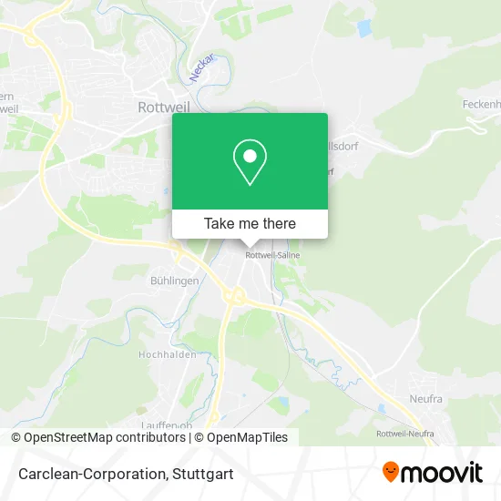Карта Carclean-Corporation