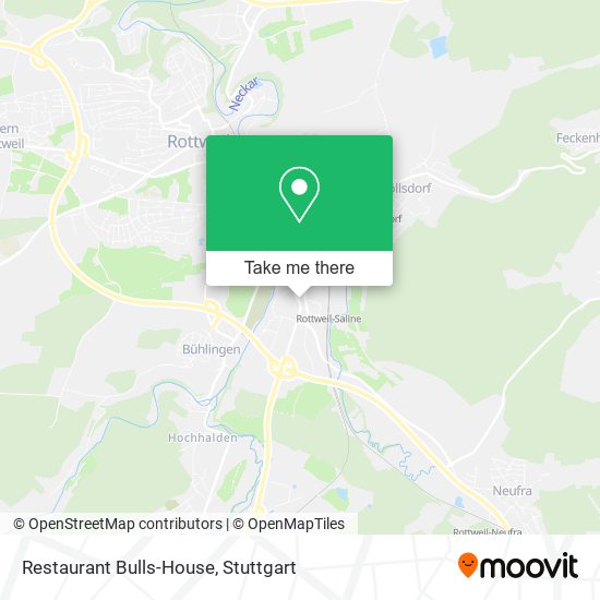 Карта Restaurant Bulls-House
