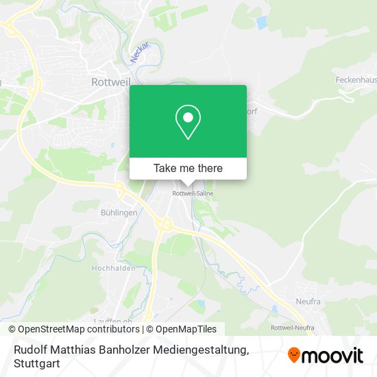 Карта Rudolf Matthias Banholzer Mediengestaltung
