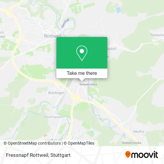 Карта Fressnapf Rottweil