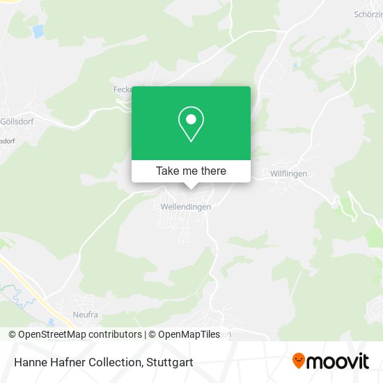 Hanne Hafner Collection map
