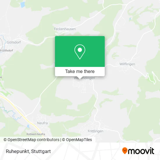Карта Ruhepunkt