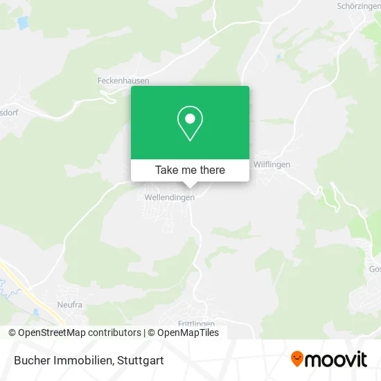 Карта Bucher Immobilien