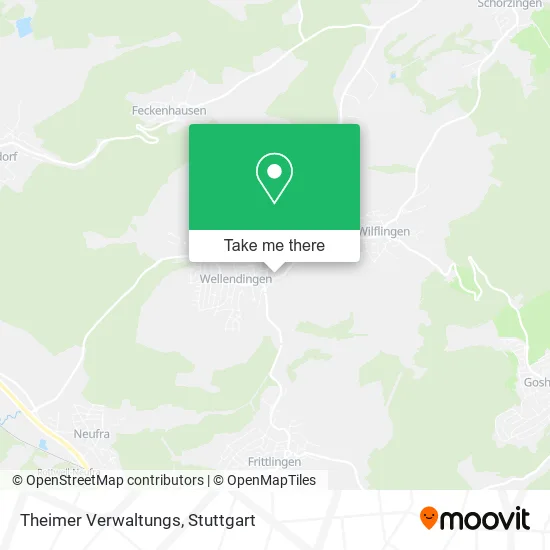 Карта Theimer Verwaltungs