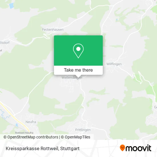 Карта Kreissparkasse Rottweil