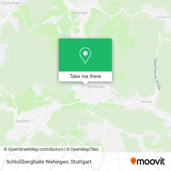 Карта Schloßberghalle Wehingen