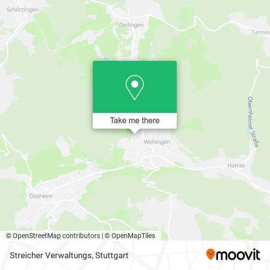 Карта Streicher Verwaltungs
