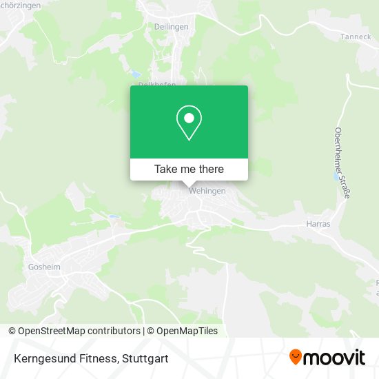 Kerngesund Fitness map