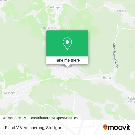 Карта R and V Versicherung