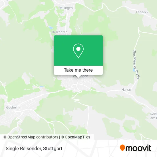 Карта Single Reisender