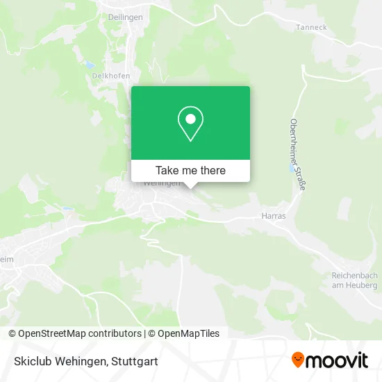 Карта Skiclub Wehingen