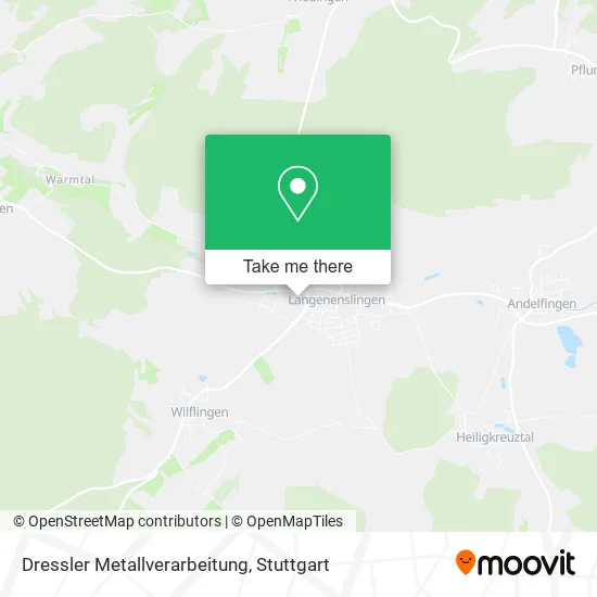 Карта Dressler Metallverarbeitung