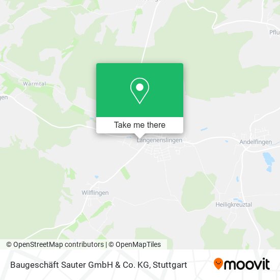 Baugeschäft Sauter GmbH & Co. KG map