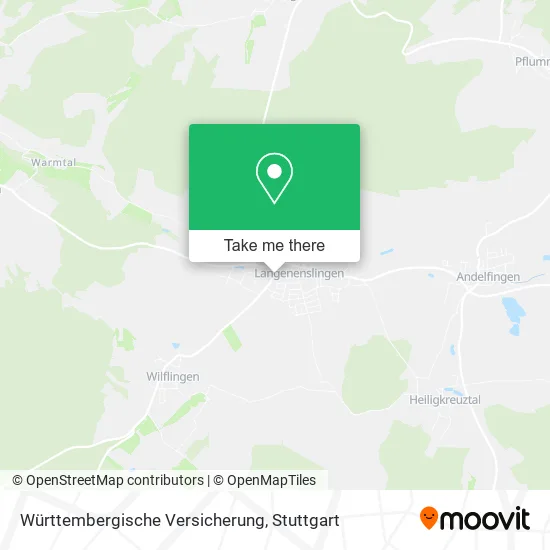 Карта Württembergische Versicherung