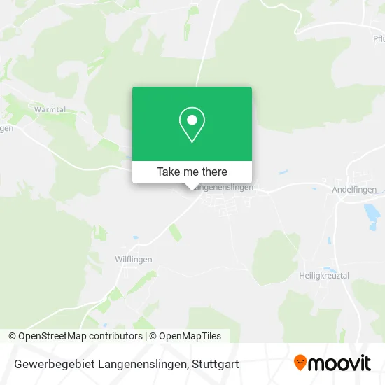 Карта Gewerbegebiet Langenenslingen
