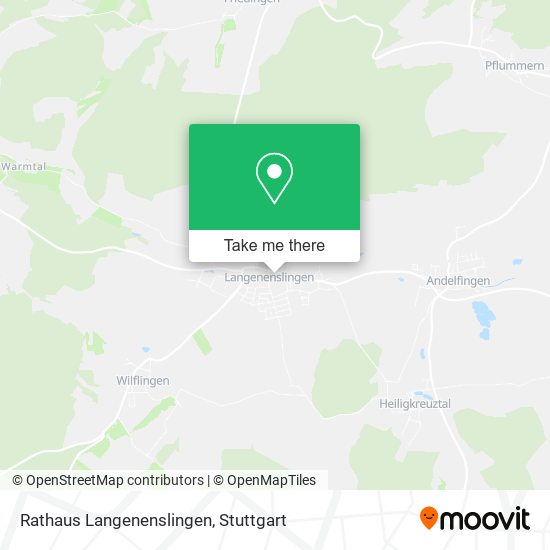 Rathaus Langenenslingen map