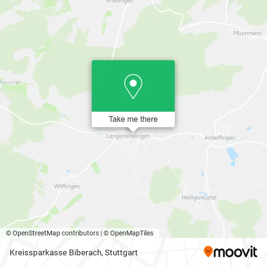 Карта Kreissparkasse Biberach