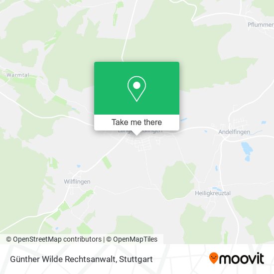 Карта Günther Wilde Rechtsanwalt