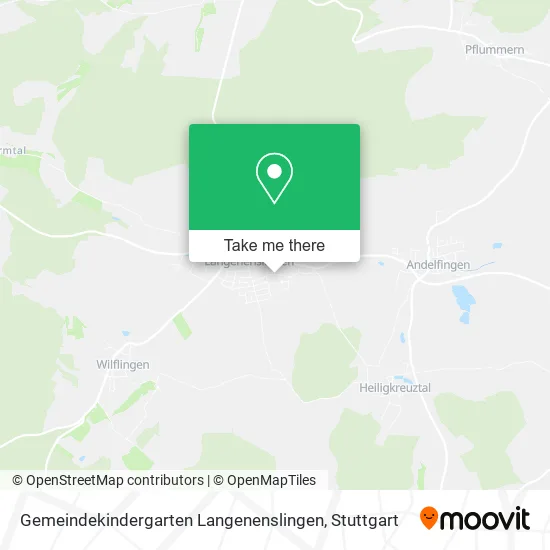 Карта Gemeindekindergarten Langenenslingen