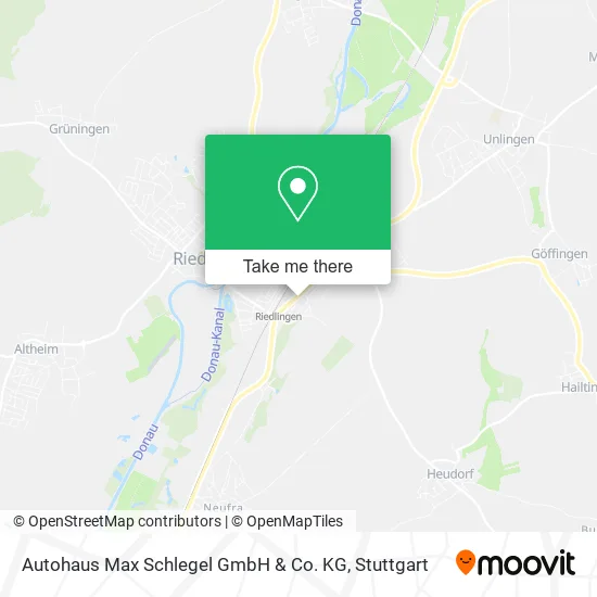 Карта Autohaus Max Schlegel GmbH & Co. KG