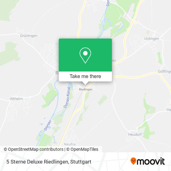 5 Sterne Deluxe Riedlingen map