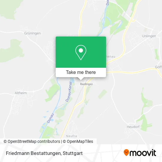 Карта Friedmann Bestattungen
