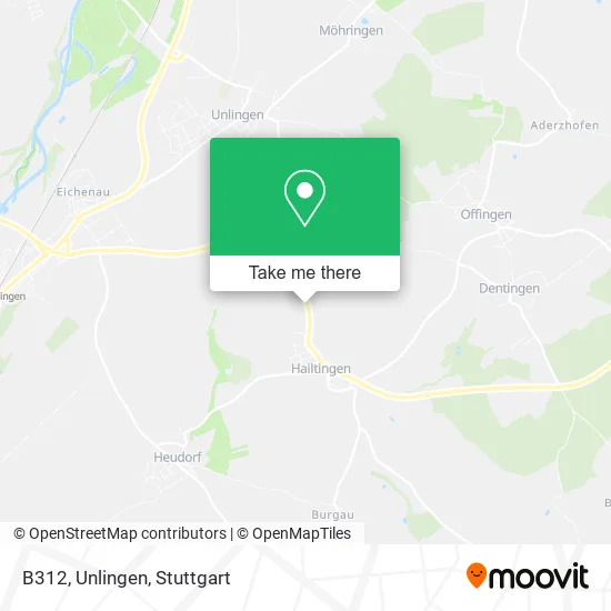 Карта B312, Unlingen