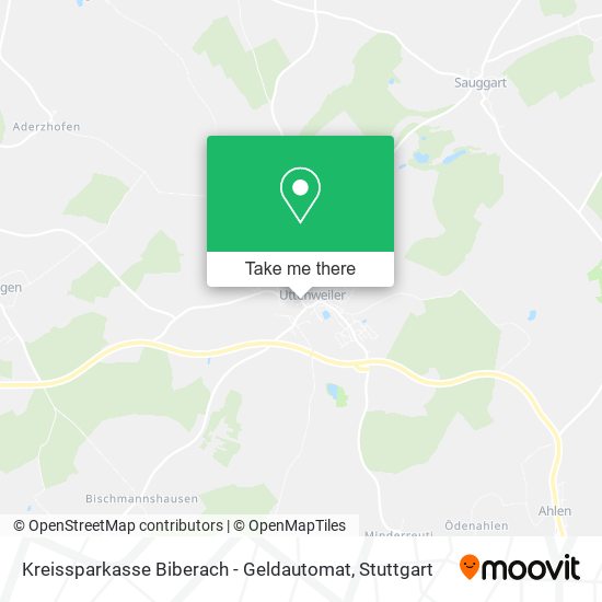 Карта Kreissparkasse Biberach - Geldautomat